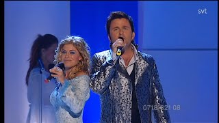Pernilla Wahlgren &amp; Jan Johansen - Let Your Spirit Fly (Melodifestivalen 2003)