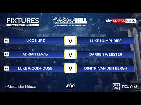 PDC World Darts Championship 2020 Round 3 Adrian Lewis vs Darren Webster Part4 2019 12 23 HUN
