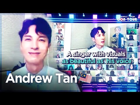 [Simply K-Pop CON-TOUR] Andrew Tan! A singer with visuals as beautiful as his voice (📍Malaysia)
