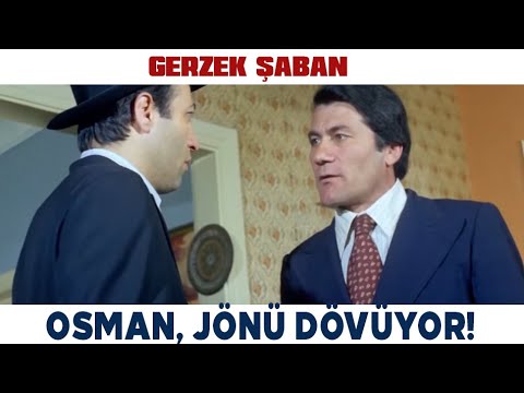 Gerzek Şaban Türk Filmi | Osman Bu Kezde Jönü Dövüyor | Kemal Sunal Filmleri