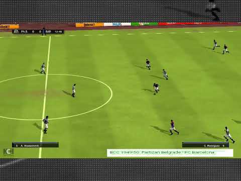 1949/50 Partizan Belgrade - FC Barcelona (Match Day 1)