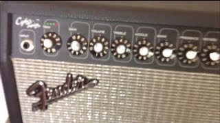 Video thumbnail for fender cyber twin guitar amp head automation features review by Sammy Bones