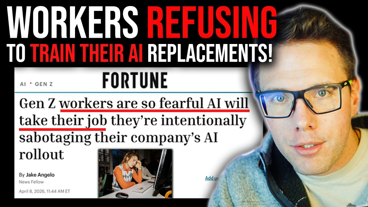 WORKERS REFUSING TO TRAIN THEIR AI REPLACEMENTS!