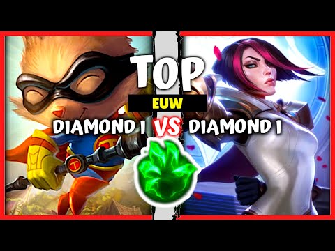 Diamond Teemo Top vs Fiora Main - EUW Rank Pre S11