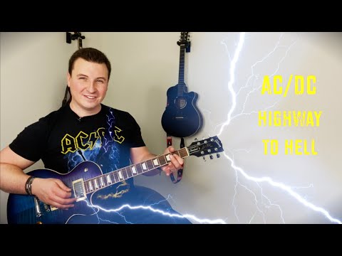 How To REALLY Play: AC/DC - Highway To Hell (part 1 guitar lesson + tutorial with tabs)