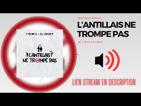 Ayewai & DJ DESPY - L’antillais Ne Trompe Pas #ANTP (clip audio)