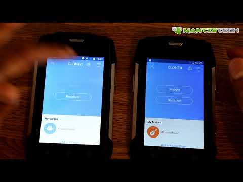 How to transfer data from old Android phone to new Android phone via CLONEit App