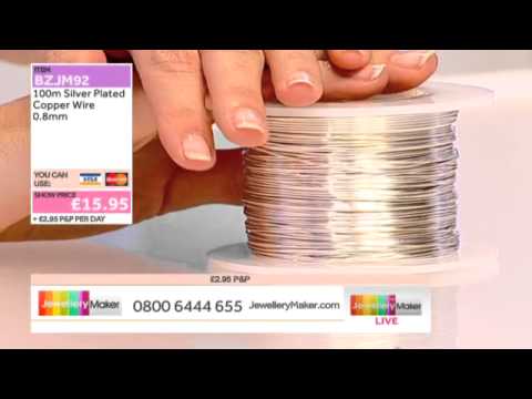 HOW TO MAKE JEWELLERY USING THE BEADING LOOM - JewelleryMaker LIVE 18/03/2014