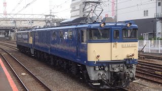 EF64-1031+EF65-1115(無動) 長野入場配給(廃車回送) 八王子駅発車