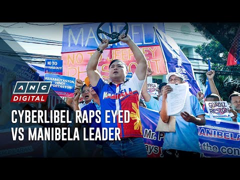 Cyberlibel raps eyed vs Manibela leader