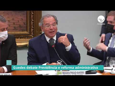 Guedes debate Previdência e reforma administrativa – 08/07/21