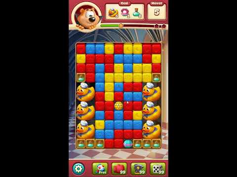 Toon Blast Level 8549 - NO BOOSTERS 🐻🐺🐱 | SKILLGAMING ✔️