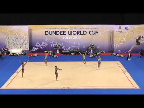 FIG RG Dundee World Cup 2015 - Finals - Bulgaria - 6 clubs + 2 hoops