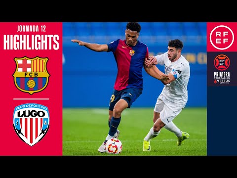 Resumen #PrimeraFederación | Barça Atlètic 1-1 CD Lugo  | Jornada 12 | Temporada 2024/2025