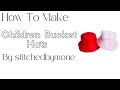 How To Make Sweet Red Poppy Bucket Hat