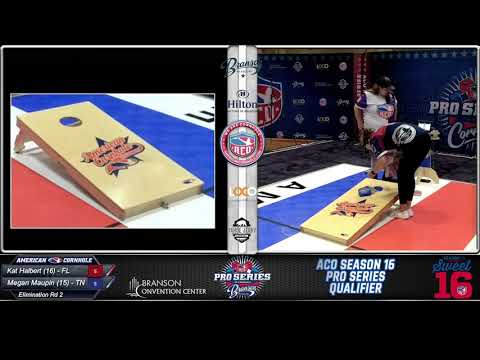 ACO PRO SERIES QUALIFIER: KAT HALBERT VS MEGAN MAUPIN VYING FOR  A CHANCE AT $20,000