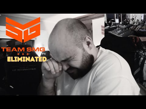 "FY Despair CAMS" - Gorgc, N0tail, Grubby, etc. reacts to SMG Eliminated at TI2023