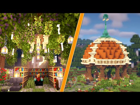 Minecraft | How to Build a Fantasy Enchanting House (Tutorial)
