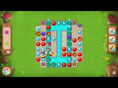 Gardenscapes - Level 73 Gameplay | Candy Girl