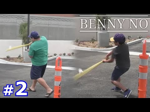 LUMPY BLASTS WIFFLE BALL HOME RUNS! | BENNY NO | WIFFLE BALL SERIES #2