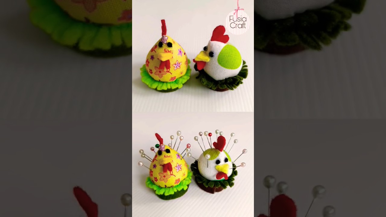 DIY Chicken Pincushion #shorts  #fypyoutube #fypviral