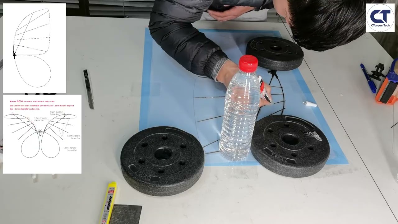 Tutorial for Making Bionic Butterfly Wings