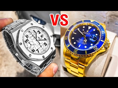 AP vs Rolex - Audemars Piguet Royal Oak Offshore and Rolex Submariner Gold. Which is Better?
