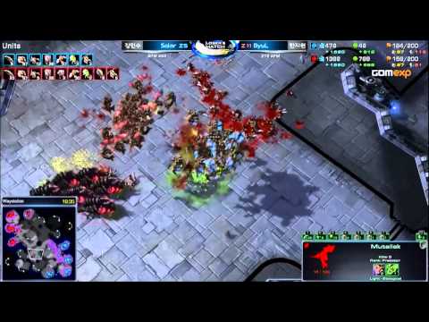 Byul's Crazy fungals vs Solar - KR & Eng audio - GSL Code S
