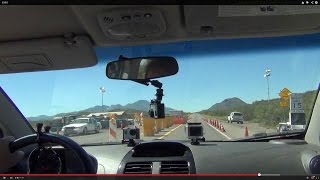 preview picture of video 'Three Points, Arizona drive west to US Border Patrol Checkpoint toward Kitt Peak, AZ, 30 Sept 14'