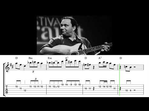 Bireli Lagrene Belleville Solo transcript | Gypsy Jazz Guitar Tabs