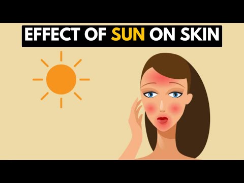 The Effect of the Sun on the Skin.