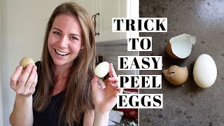 HOW TO BOIL EGGS SO THEY PEEL EASILY | We Tested All The Tricks! | NO ICE BATH REQUIRED