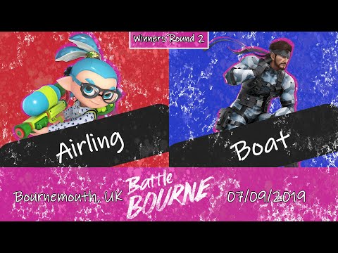 BattleBourne SSBU Singles - Airling (Inkling) vs Boat (Snake) - Winners' Round 2