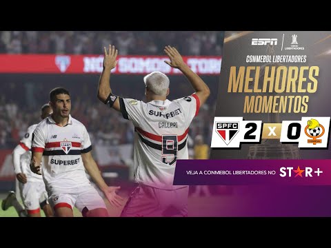Gols e lances de São Paulo x Cobresal