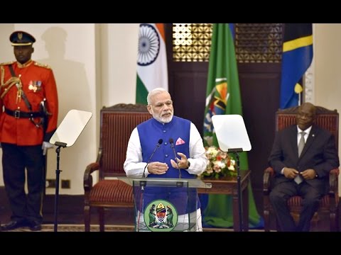 PM Modi's speech at the Joint Press Statements in State House, Tanzania