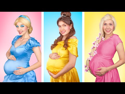 What If Disney Princesses Were Pregnant