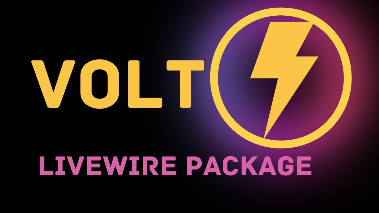 Laravel Livewire Volt Package