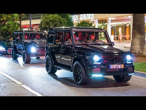 x16 Mercedes-Benz G-Wagon Brabus - Accelerations, Start Up, Cruising and more!!