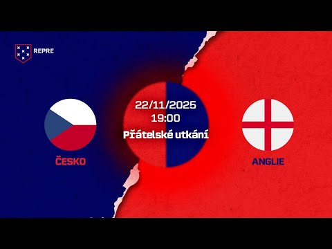 LIVESTREAM | Přátelské utkání - 1. zápas | Česko - Anglie