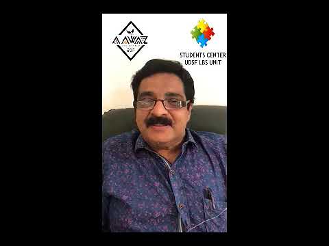 M K Muneer wishes for Aawaz 2k17 | LBCSEK | UDSF LBS UNIT
