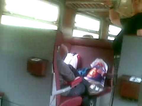moje jízda vlakem s opilým kamaradem