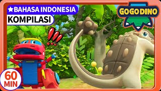 Download lagu 【GOGODINO EXPLORERS】EP20-26 | Kompilasi 04 | Stegosaurus | Dinosaurus | Kartun Anak | GOGODINO mp3
