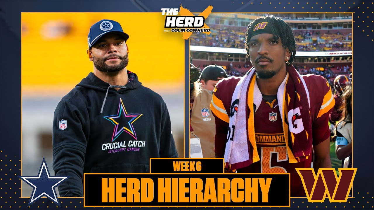 Herd Hierarchy: Cowboys return to Top 10, Commanders move to Top 5 in Week 6 | NFL | THE HERD
