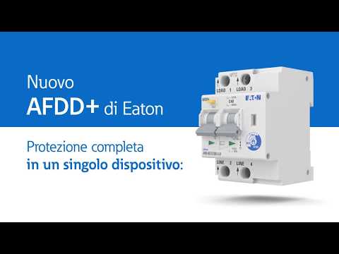Video Dispozitiv protectie incendiu cauzat de arc electric 10A 10Ka Bipolar combinat cu diferential 30ma