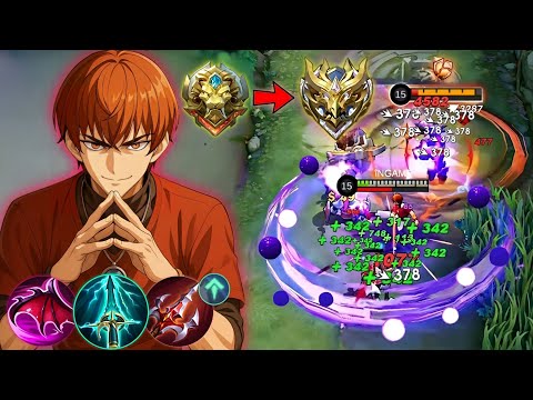 DYRROTH NEW META BUILD AND GUIDE TO CARRY BAD TEAMMATES AS THE JUNGLER - MLBB