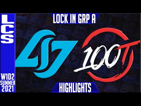 CLG vs 100 Highlights | LCS Spring 2021 W1D2 Group A Lock In | Counter Logic Gaming vs 100 Thieves