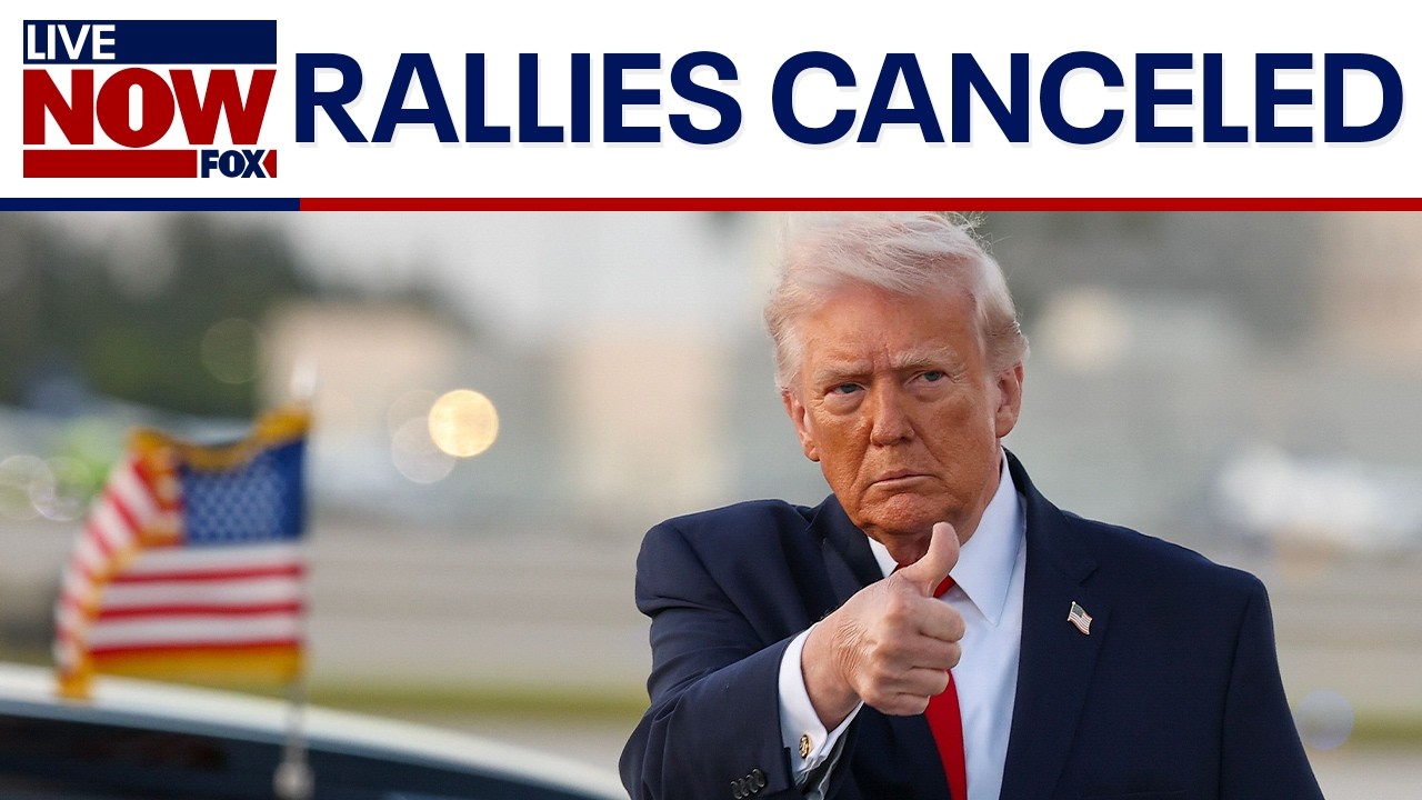 Trump cancels weekend rallies days before midterm elections