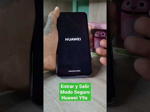 como entrar y Salir del modo seguro en un Huawei Y9a #android #celular #huawei
