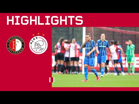 😓 | Highlights Feyenoord - Ajax Vrouwen | Eredivisie Vrouwen
