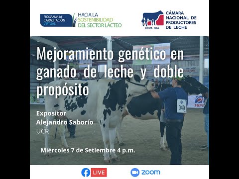 , title : '"Mejoramiento genético en ganado de leche y doble propósito" Alejandro Saborío'